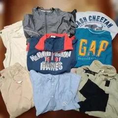 春物 男児　ギャップ　Haynesもあり　150cm まとめ売り８点セット