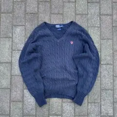 90's POLO Ralph Lauren ケーブルニット C-boy y2k