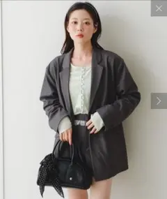 moussy ツイードジャケット 一度使用のみ - メルカリ