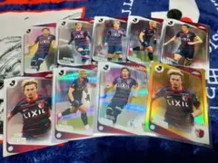 鹿島アントラーズ Topps Chrome カード 9枚セット