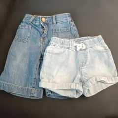 baby GAPデニムブルー ショートパンツ 95cm以下