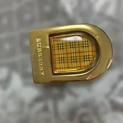 BURBERRY ベルト用バックル ゴールド ノバチェック