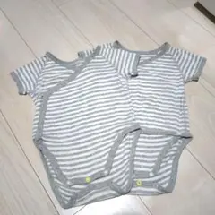 ユニクロ 前開き ロンパース 肌着 サイズ70