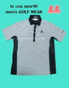 【中古】le coq sportif GOLF ゴルフウェア メンズ 半袖 LLのサムネイル
