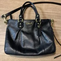 COACH コーチ Ashley ミニトート F20342 ブラック 2WAY