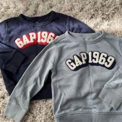 GAP トレーナー ネイビー グレー 2色セット　95com