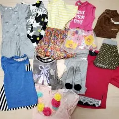 女の子子供服まとめ売り90cm95cm ワンピース　パンツ　ロンT等
