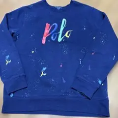 POLO RALPHLAUREN ラルフローレン　スウェット　紺色 160センチのサムネイル