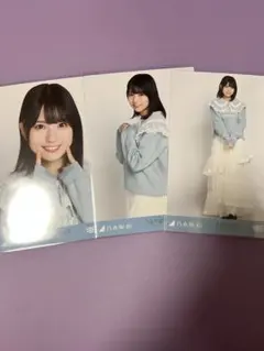 乃木坂46 生写真 増田三莉音 襟付きコーデ　コンプ