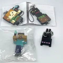 マインクラフト　ラバぷちモブフィギュア　エンダーマン