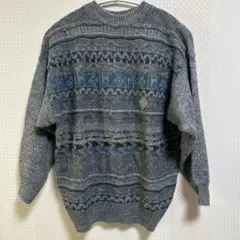 【イタリア製】 セーター カーディガン 古着 アメカジ  レア