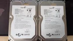 Seagate ST31500341AS 1.5TB 2台セット ジャンク