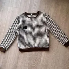 最終値下げ❗️ハウンドトゥース ニットセーター 長袖 レディース 洋服