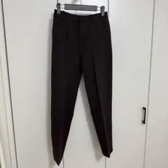 UNIQLO ダークブラウン スリムフィットパンツ　ヒートテック