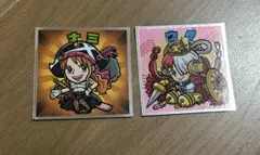 ワンピースマンチョコ　RED ウタ&ナミ　シール