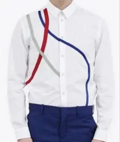 【美品】Carven 長袖シャツ(Boomerang Tape Shirt)のサムネイル