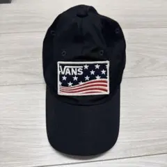 VANS ブラックキャップ アメリカ国旗刺繍のサムネイル