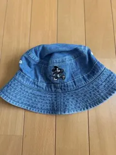 ミッキーマウス デニム 子供用帽子
