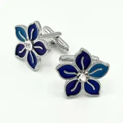 CF023 カフス カフリンクス カフスボタン 桜 花びら メンズ 男性 お洒落