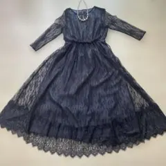 【美品】アーバンリサーチ 総レースロングワンピース ドレス