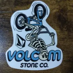 (縦9.4cm橫6.8cm)VOLCOM ボルコム ステッカー