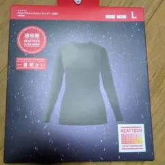 HEATTECH 長袖Tシャツ L グレー