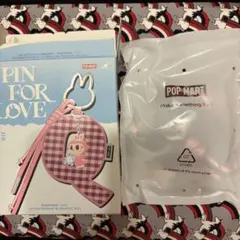 POPMART PIN FOR LOVE ペンダント　ラブブ アルファベット U