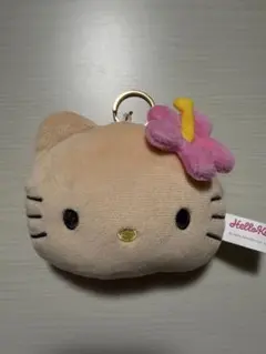 ハローキティ 日焼けダイカットチャーム　ヒョウ柄