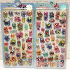 ラス2【正規品】ディズニー ズートピア 3Dシール 2枚セット
