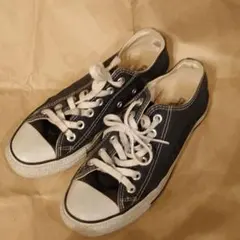 CONVERSE ALL STAR ブラック ローカット スニーカー