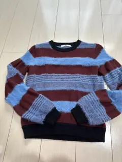 SLY ストライプ ニットセーター FREEサイズ