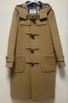 LONDON Tradition ブラウン　ダッフルコート　サイズ38