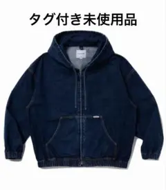 【新品】COOTIE/ Denim Zip Up Hooded Jacket