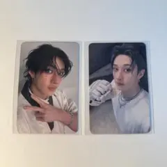 スキズ　KARMA バンチャン　通常盤　両面トレカ　封入