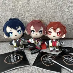 ツイステ ディズニー 寮服マスコット エース デュース リドル　3点