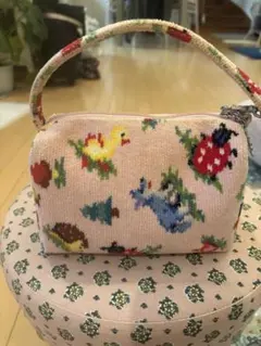 フェイラーハイジ柄ミニバッグ