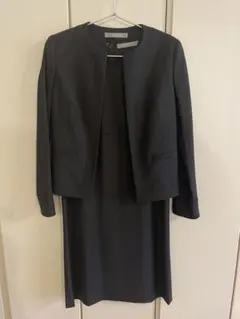 【美品】theory luxe　executive セットアップ 黒　36