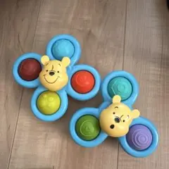 くまのプーさん ハンドスピナー 知育玩具 2個セット