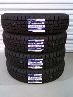 全国送料込☆グッドイヤーアイスナビ7☆145/80R13☆スタッドレスタイヤ
