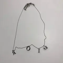 c*読様 12946 クリスチャンディオール Dior ネックレス ロゴ