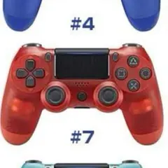 ❤️新品❤️スケルトン　ゲーム　コントローラー ワイヤレス レッド