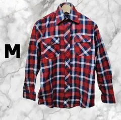 CLEAR SPORTS チェック柄 ネルシャツ Mサイズ