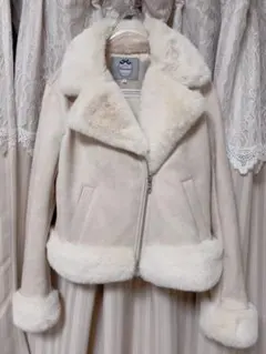 Rirandture⭐︎フェイクファーライダースジャケット