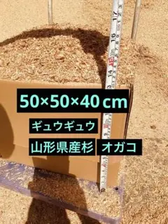 山形県産杉オガコのサムネイル