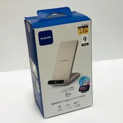 未使用　エレコム Qi対応 ワイヤレス充電器 スタンド型