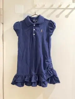 ラルフローレン ポロシャツ半袖ワンピース フリルスカート　キッズ服