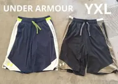UNDER ARMOUR ハーフパンツ YXL 2点セット