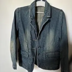 ダークブルー デニムジャケット Sサイズ