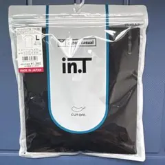 GUNZE in.T クルーネックTシャツ ブラック Lサイズ　YV2613Pのサムネイル