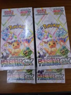 ポケモン テラスタルフェスex 未開封BOX シュリンク付き4BOX
